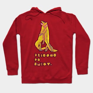 Dragons do exist! Komondo ritual Hoodie